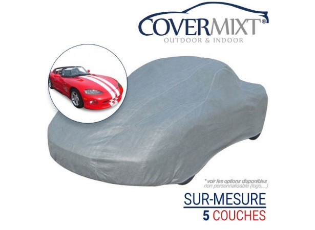 Housse protection voiture sur-mesure Dodge Viper - COVERMIXT 4/5 