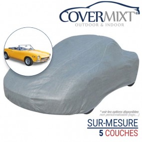 Tailor-made outdoor & indoor car cover for Fiat 124 CS1 (1966-1979) - COVERMIXT®