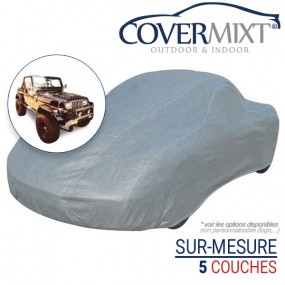 Tailor-made outdoor & indoor car cover for Jeep Wrangler YJ (1986-1995) - COVERMIXT®
