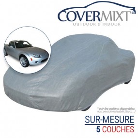 Tailor-made outdoor & indoor car cover for Mazda MX-5 NC CC (2006-2015) - COVERMIXT®