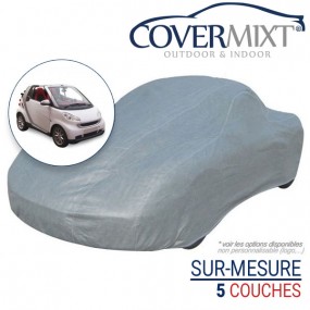 Tailor-made outdoor & indoor car cover for Smart Fortwo 451 (2007-2014) - COVERMIXT®