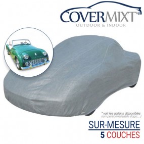 Tailor-made outdoor & indoor car cover for Triumph TR3A (1957-1962) - COVERMIXT®