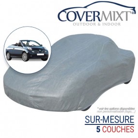 Tailor-made outdoor & indoor car cover for Nissan Micra CC (2005+) - COVERMIXT®