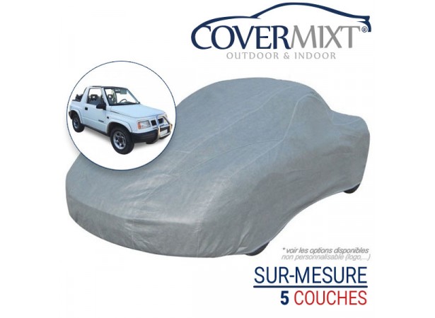 Housse protection voiture sur-mesure Suzuki Vitara MK1 - COVERMIXT 4/5 