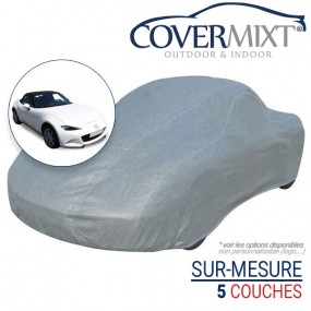 Housse protection voiture sur-mesure Mazda MX5 ND cabriolet (2016-2019) - Covermixt