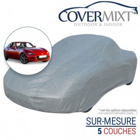Copriauto su misura (uso interno ed esterno) per Mazda MX5 ND -RF (2018+) - COVERMIXT®