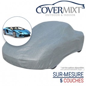Tailor-made outdoor & indoor car cover for Lamborghini Aventador Roadster (2015+) - COVERMIXT®