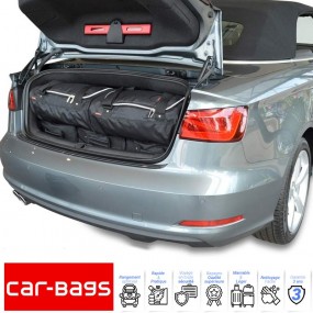 Car-Bags Maßgeschneiderte Kofferset (Gepäck) für Audi A3 (8V) Cabrio