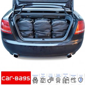 Car-Bags Maßgeschneiderte Kofferset (Gepäck) für Audi A4 (B6 & B7) Cabrio