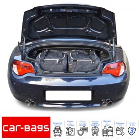 Car-Bags travel luggage set for BMW Z4 (E85) convertible