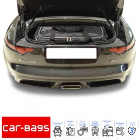 Car-Bags Maßgeschneiderte Kofferset (Gepäck) für Jaguar F-Type Cabrio