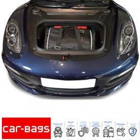 Set de bagages de voyage Car-Bags de coffre avant pour Porsche Cayman 981 cabriolet
