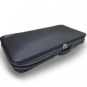 Tailor-made luggage Porsche Carrera 911 type 992 - Partial leather parcel shelf suitcase