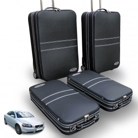 Set di valigie su misura di 4 valigie bagagli Volvo C70 II