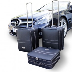 Valigie in pelle per Mercedes SL (R230) 3 pezzi