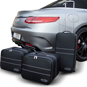 Op maat gemaakte kofferset (bagage)set met 3 koffers voor Mercedes S-Klasse (A217)