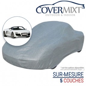 Tailor-made outdoor & indoor car cover for Audi R8 spyder (2015-2019) - COVERMIXT®