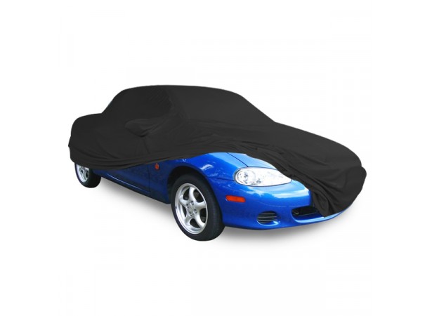 Bâche protection intérieure sur-mesure Mazda MX-5 NB en Jersey Coverlux Noir