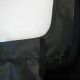 Peugeot 504 convertible car soft top in Sonnenland Alpaca with PVC rear window