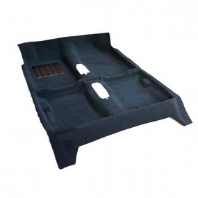 Black thermoformed carpet covering for Peugeot 205 GTI (1984-1994)