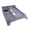 Revêtement en moquette thermoformée grise pour Peugeot 205 GTI phase 2 (1987-1998)