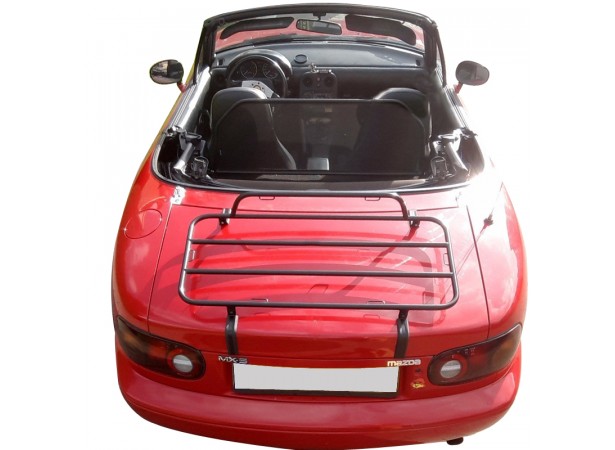 Porte-bagages sur-mesure Black édition pour cabriolet Mazda MX5 NA