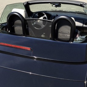 Überrollbügel (Roadsterbügel) mit Windschott Black Edition Alfa Romeo GTV Spider