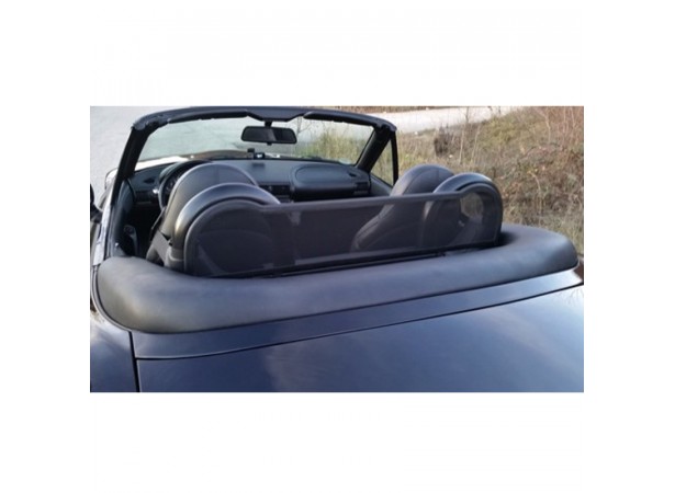 Roll-Bar noir mat avec filet coupe vent pour Bmw Z3 cabriolet