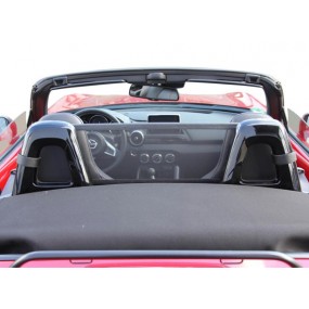 Windschott, filet saute-vent noir Mazda MX5 ND coupé et cabriolet