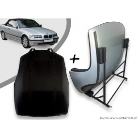 Kit housse de hard top pour BMW E36 + chariot de rangement