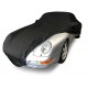 Cubierta de protección interior Porsche 993 hecha a medida en Jersey Coverlux - rojo