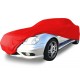 Bâche protection intérieure sur-mesure Mercedes SLK R170 en Jersey Coverlux - rouge