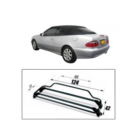 Porte-bagages Mercedes CLK A208 cabriolet - Riviera Noir