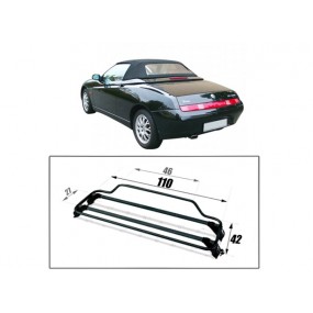 Porta-bagagens (bagageiro) para Alfa Romeo GTV Spider 916 (1995-2005) - Riviera Black