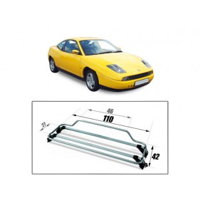 Luggage rack for Fiat Coupé Riviera stainless steel finish