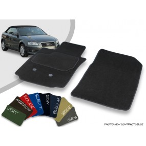 Aangepaste Audi A3 8P converteerbare velours vloermatten voor
