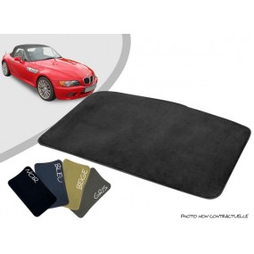 Bespoke trunk mat BMW Z3 convertible overlocked needle punched carpet