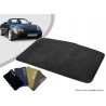 Dopasowana mata do bagażnika Porsche Boxster 986 kabriolet, overlock, igłowana
