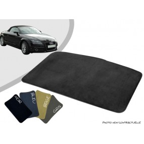Tapis coffre sur-mesure Audi TT Roadster MK2 8J cabriolet moquette aiguilletée surjetée
