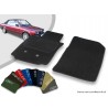 Tapis auto avant sur-mesure Bmw E30 cabriolet velours bordé