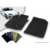 Tapis auto avant sur-mesure pour Mazda MX5 NC cabriolet moquette aiguilletée surjetée