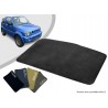 Tapis coffre sur-mesure Suzuki Jimny Serie 1 cabriolet moquette aiguilletée surjetée
