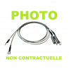 Oldsmobile Cutlass Convertible Soft Top Side Cables