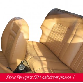 Vorder- und Rücksitzverkleidungen Peugeot 504 Cabrio MK1