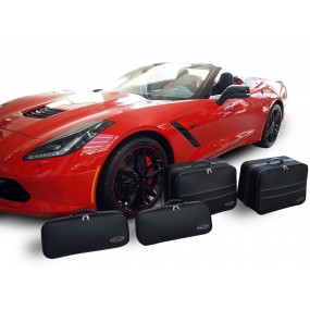 Tailor-made luggage Corvette C7 convertible