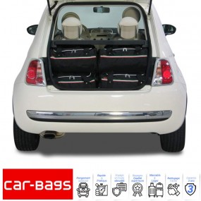Juego de maletas de viaje Car-Bags para Fiat 500 C descapotable