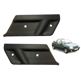 Plastic finishing angles for Peugeot 205 soft top left and right
