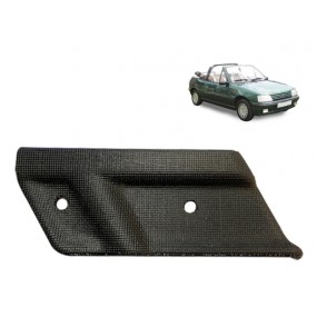 Ângulo de acabamento de plástico para o lado direito da capota macia Peugeot 205