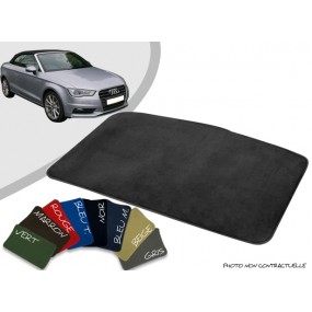 Tapis coffre sur-mesure Audi A3 8V cabriolet velours bordé