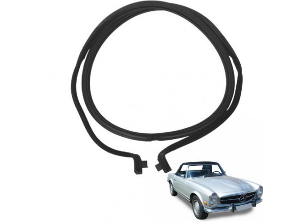 Joint gauche de vitre de hard top pour Mercedes W113 230SL - 250SL & 280SL